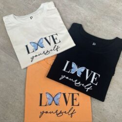 T-Shirt Borboleta - Love Yourself
