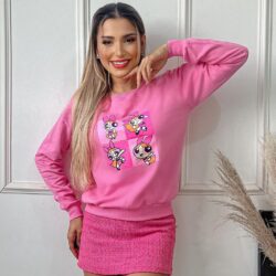 Blusa Moletom Florzinha - Quadrinhos
