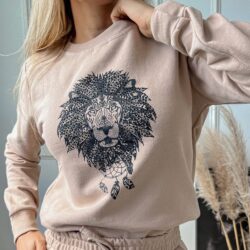 Blusa Moletom Leão da Tribo