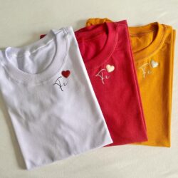 T-Shirt Coração - Fé