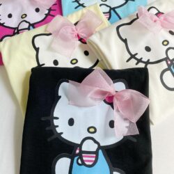 T-Shirt Hello Kitty - Laço 3D
