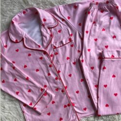 Pijama Mini Corações