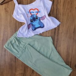 Pijama Stitch I Love You