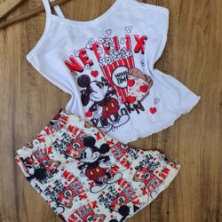 Pijama Verão - Mickey Mouse Netflix