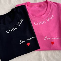 T-Shirt Cristo vive em mim