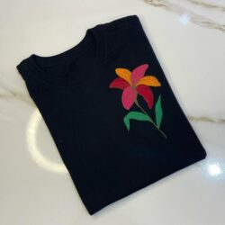 T-Shirt Flor - Pintura