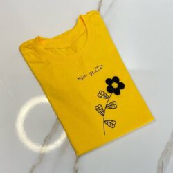 T-Shirt Flor - Seja Grato I