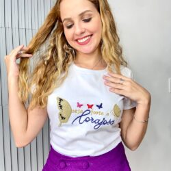 T-Shirt Seja Forte e Corajosa II