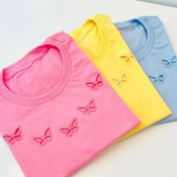 T-Shirt Borboleta - Delicada