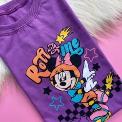 T-Shirt Minnie Mouse - Patinadora