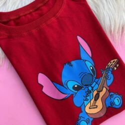 T-Shirt Stitch - Violão