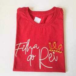 T-Shirt Filha Do Rei - RED