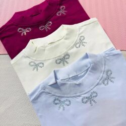 T-Shirt Gola Alta - Lacinhos