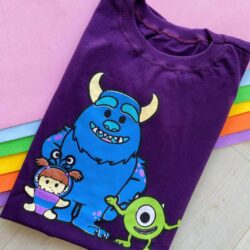 T-Shirt Monstros S.A - Desenhado