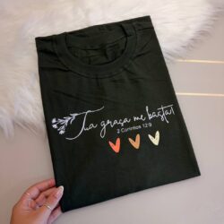 T-Shirt Sua graça me basta