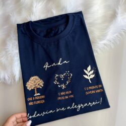 T-Shirt Todavia me Alegrarei