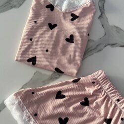 Pijama Coraçõezinhos I