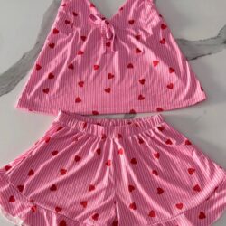 Pijama Coraçõezinhos III