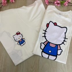 T-Shirt Hello Kitty - Frente e Costas
