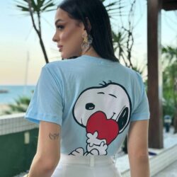 T-Shirt Snoopy - Paixão