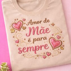T-Shirt - Amor de Mãe é para Sempre