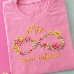 T-Shirt Mãe - Amor Infinito
