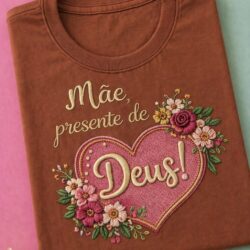 T-Shirt Mãe - Presente de Deus II