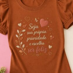 T-Shirt Ser Feliz