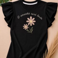T-Shirt Flor – O Amanhã