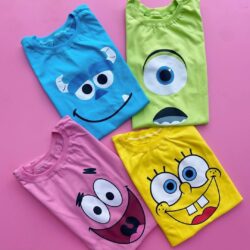 T- Shirt Faces da Infância