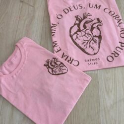 T-Shirt Cria em Mim, Ó Deus