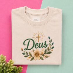 T-Shirt Deus Flor